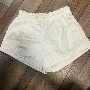 All in Motion Women's High Waist White Shorts